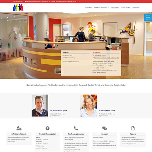 Kinderarzt Münster, Dr. Ernst und G. Adolf-Lücke.